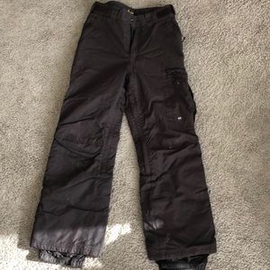 Brown snow pants